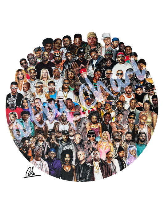 Rap Icons Art Print