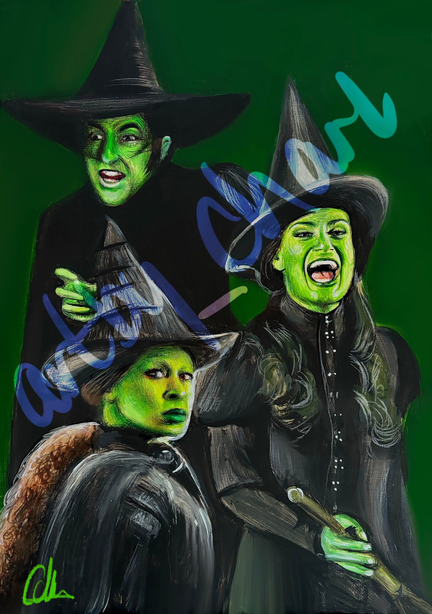 Elphaba Wicked Art Print