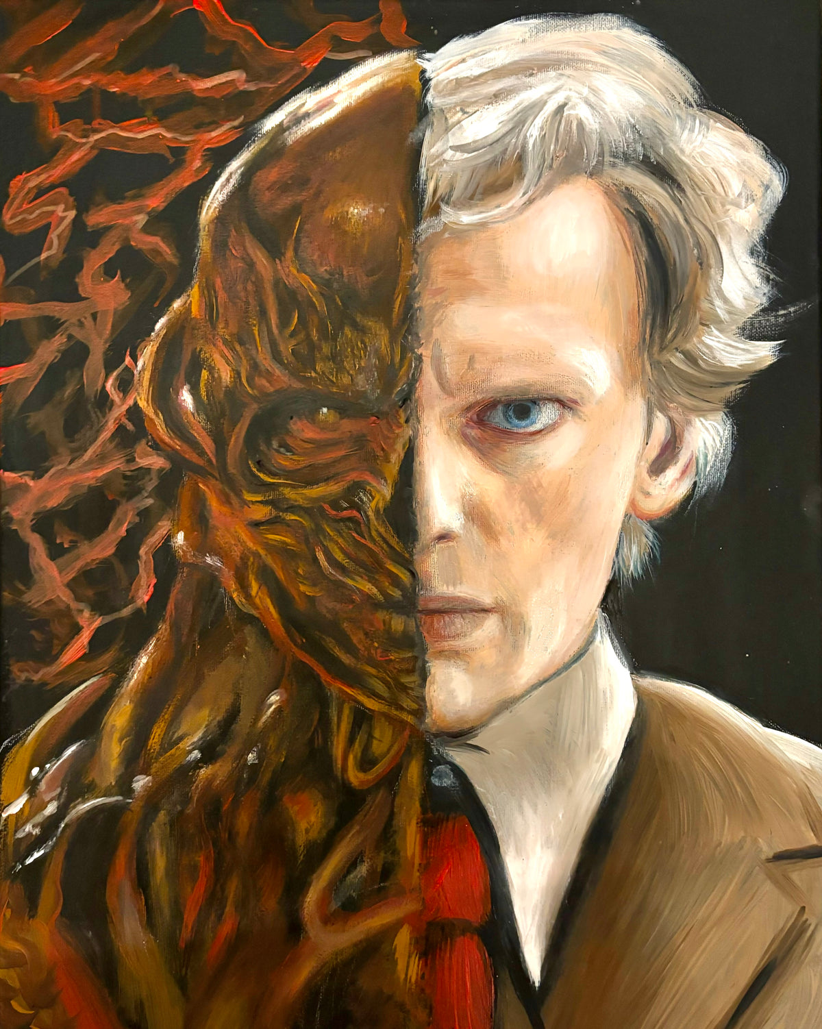 Stranger Things Vecna Canvas Painting
