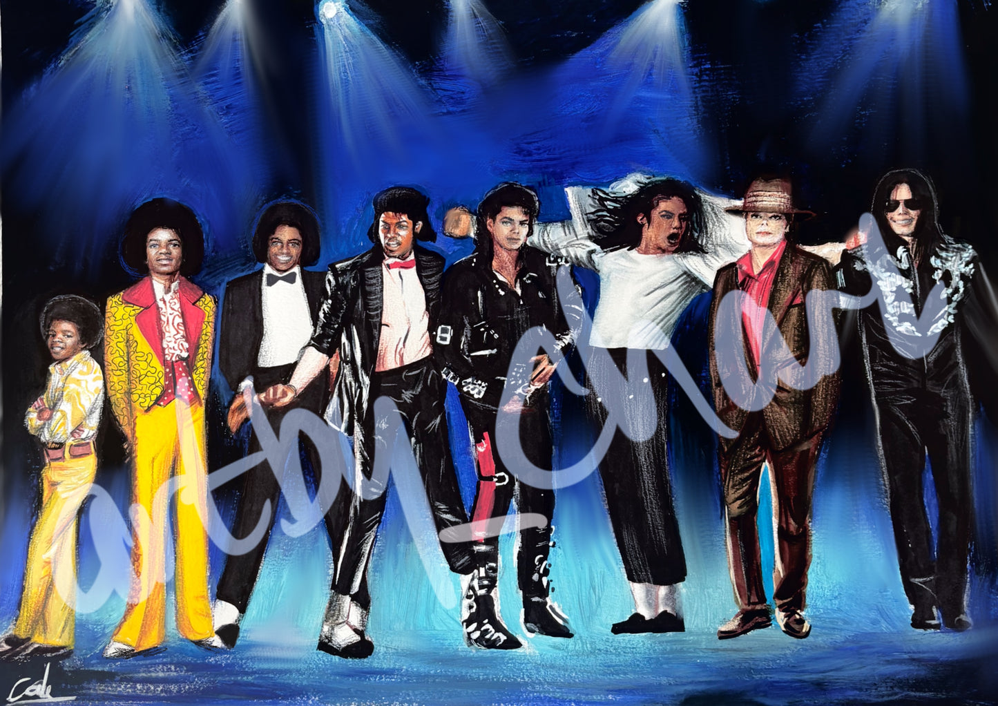 Michael Jackson Original Art Painting