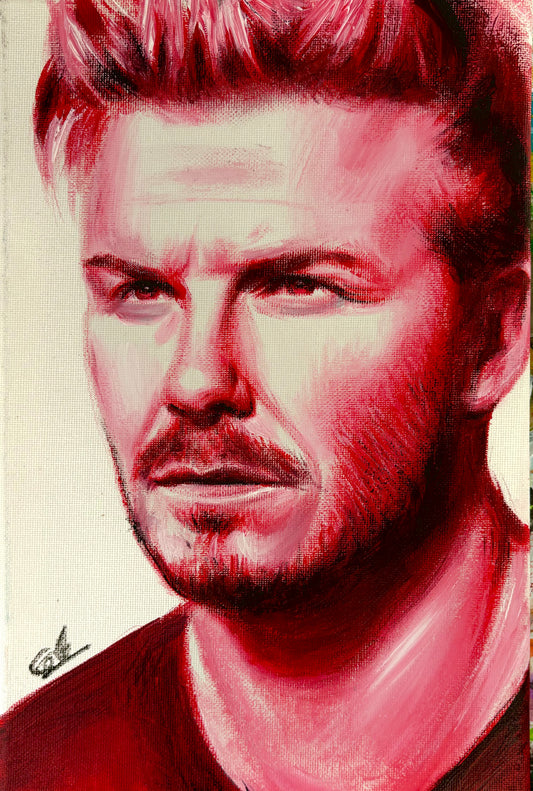 David Beckham Canvas Painting