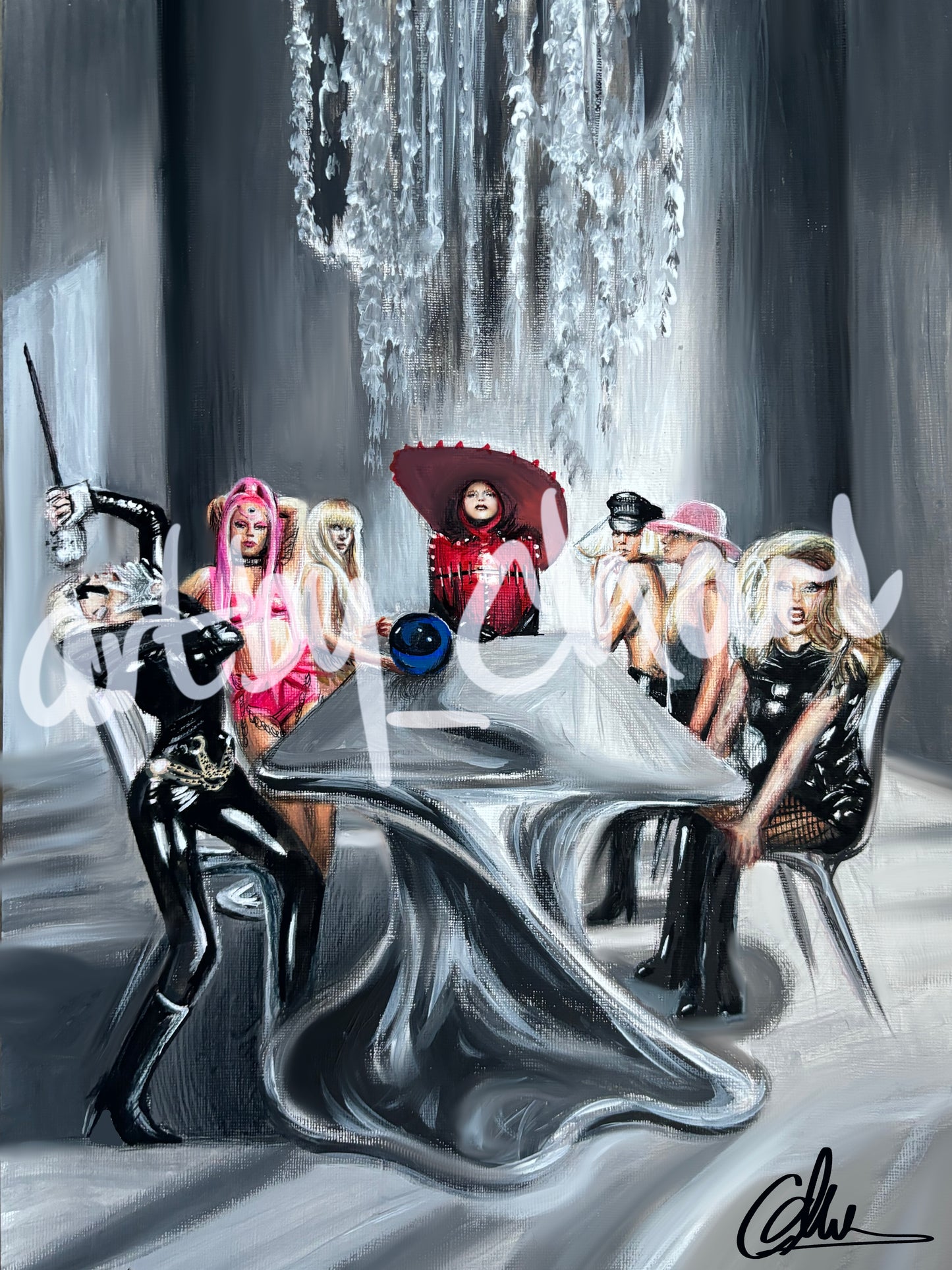 Lady Gaga Eras Art Print
