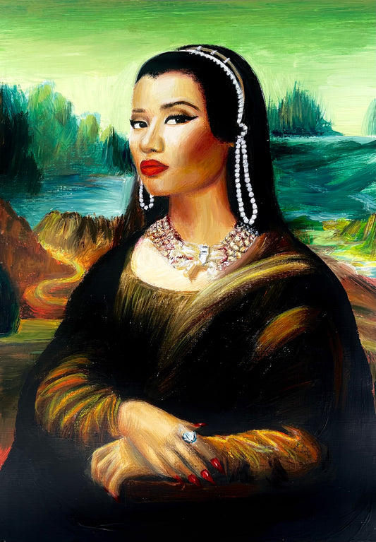 Mona Minaj Art Print